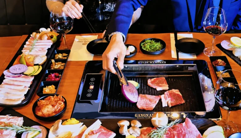Gangnam Style menu 9